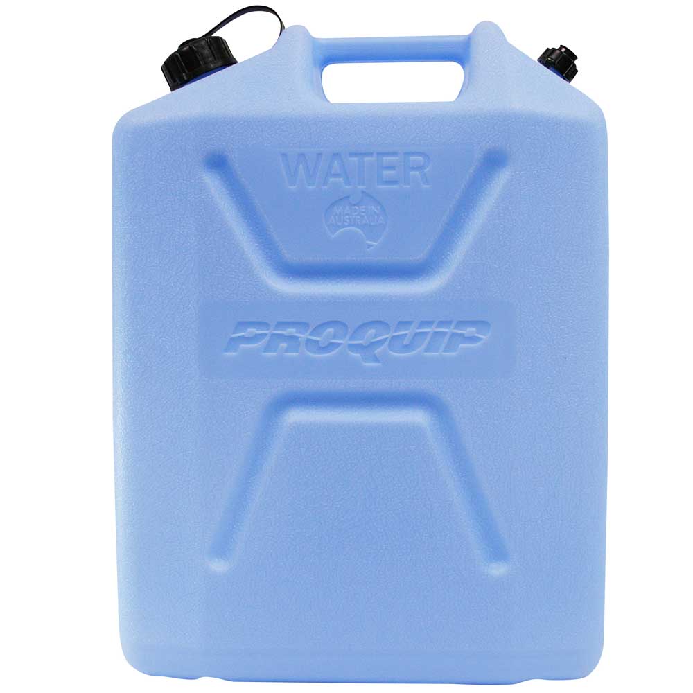 22lt Light Blue Water Jerry Can w/tap