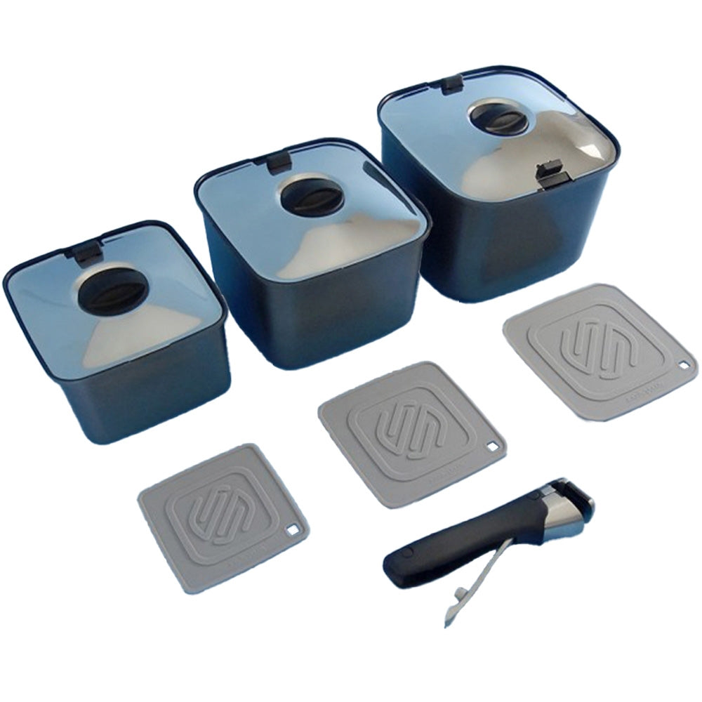 SmartSpace Pots with Lids