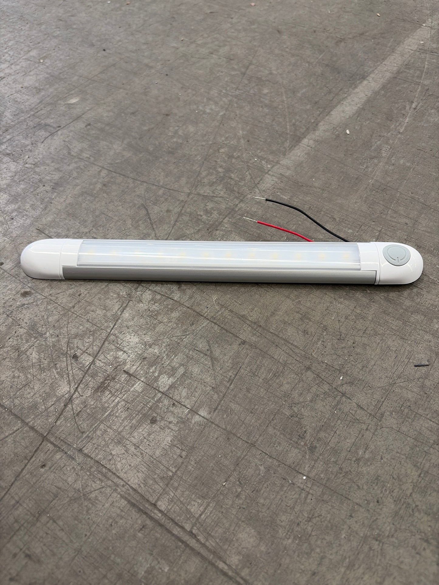 12V LED 282mm Strip Lamp (with switch)