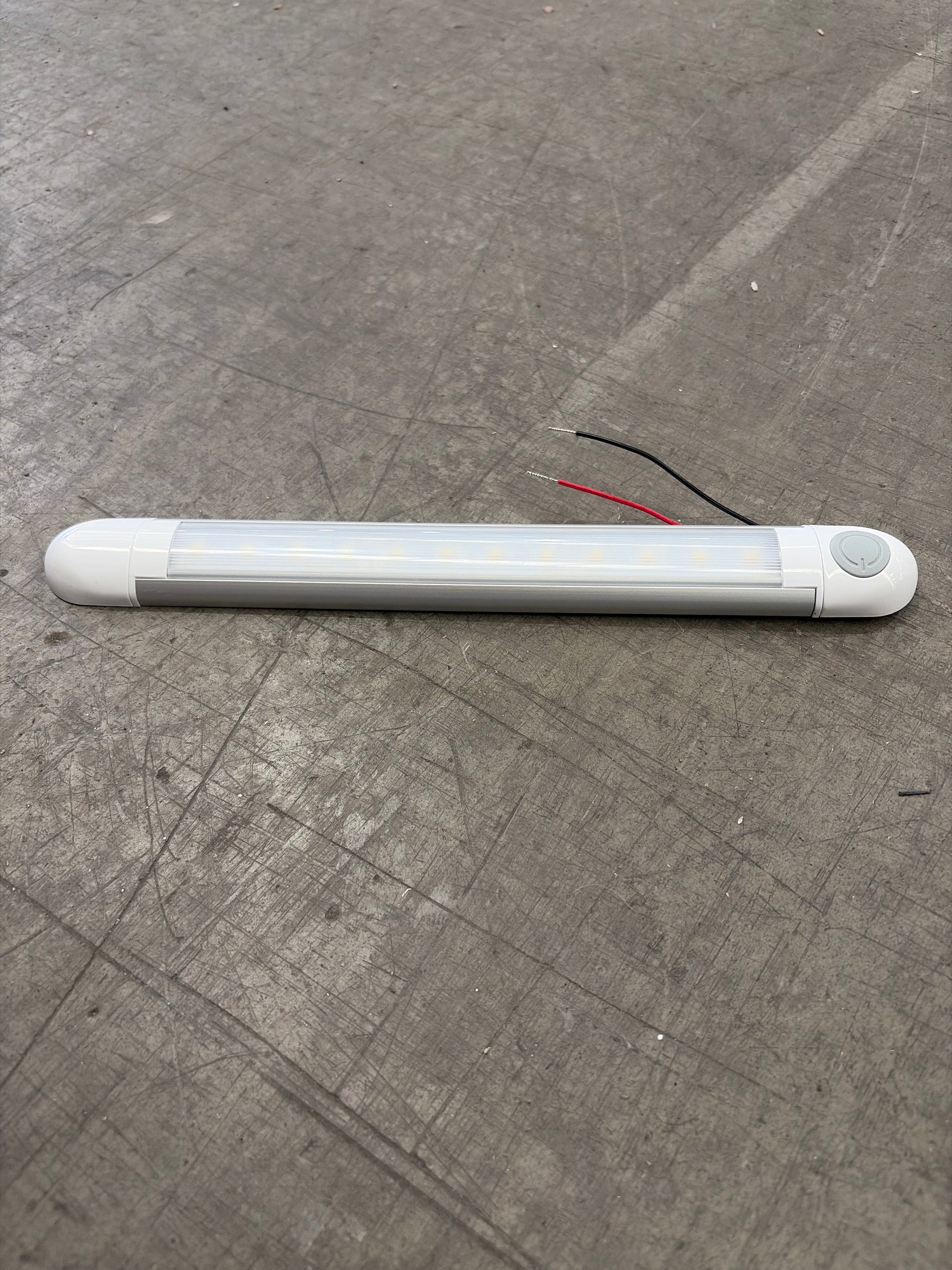 12V LED 282mm Strip Lamp (with switch)