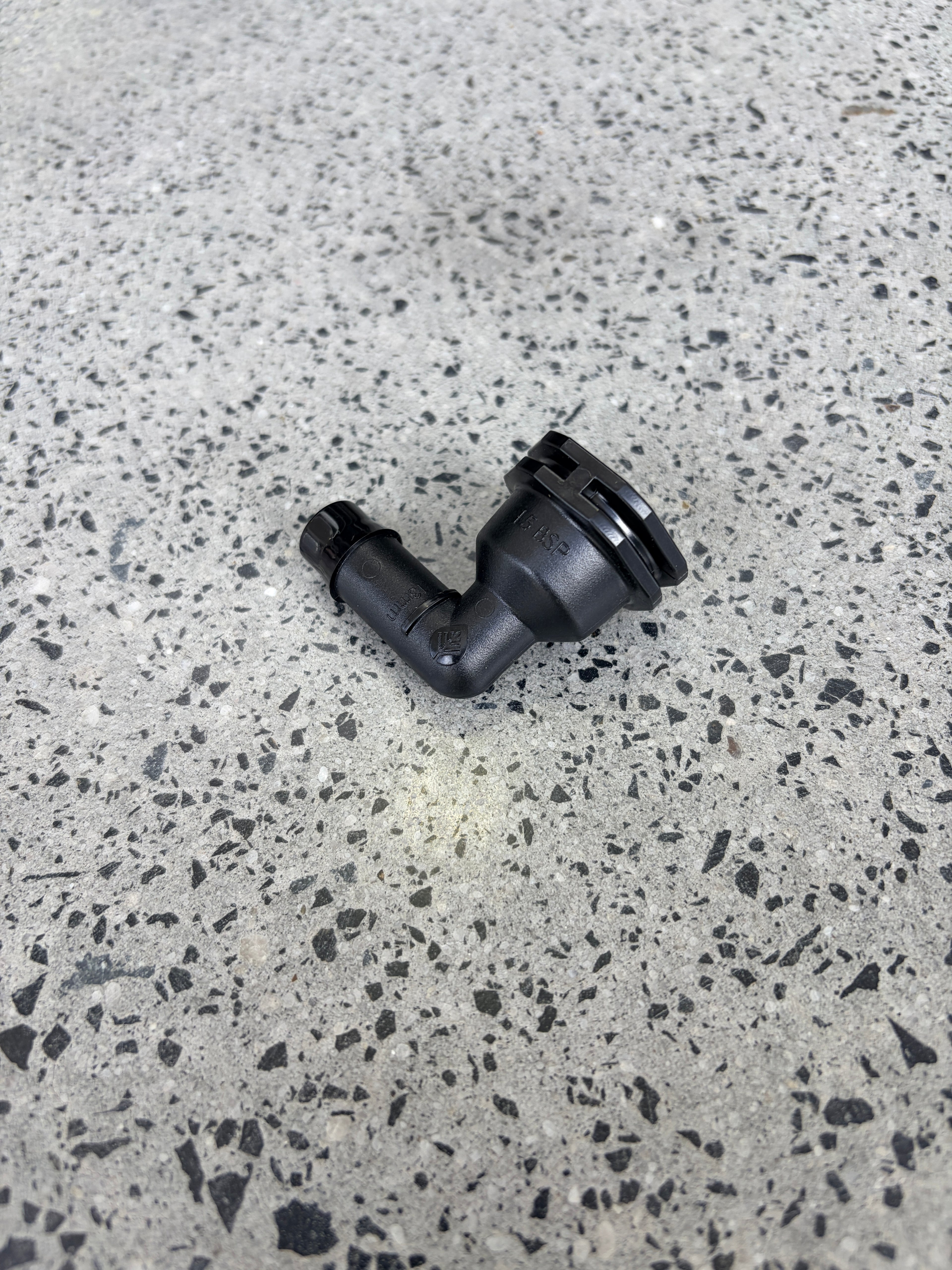 13mm Barb x 15mm BSP Female Elbow
