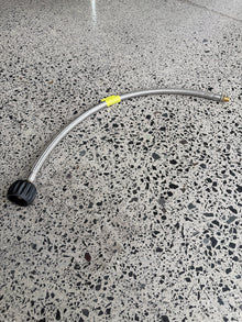 1/4" LLC27  x 1/4"BSP Gas hose 600mm