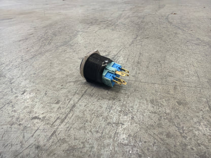 25mm LED Switch (blue) Latching 2