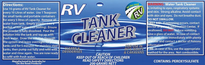 On the Road Tank Cleaner