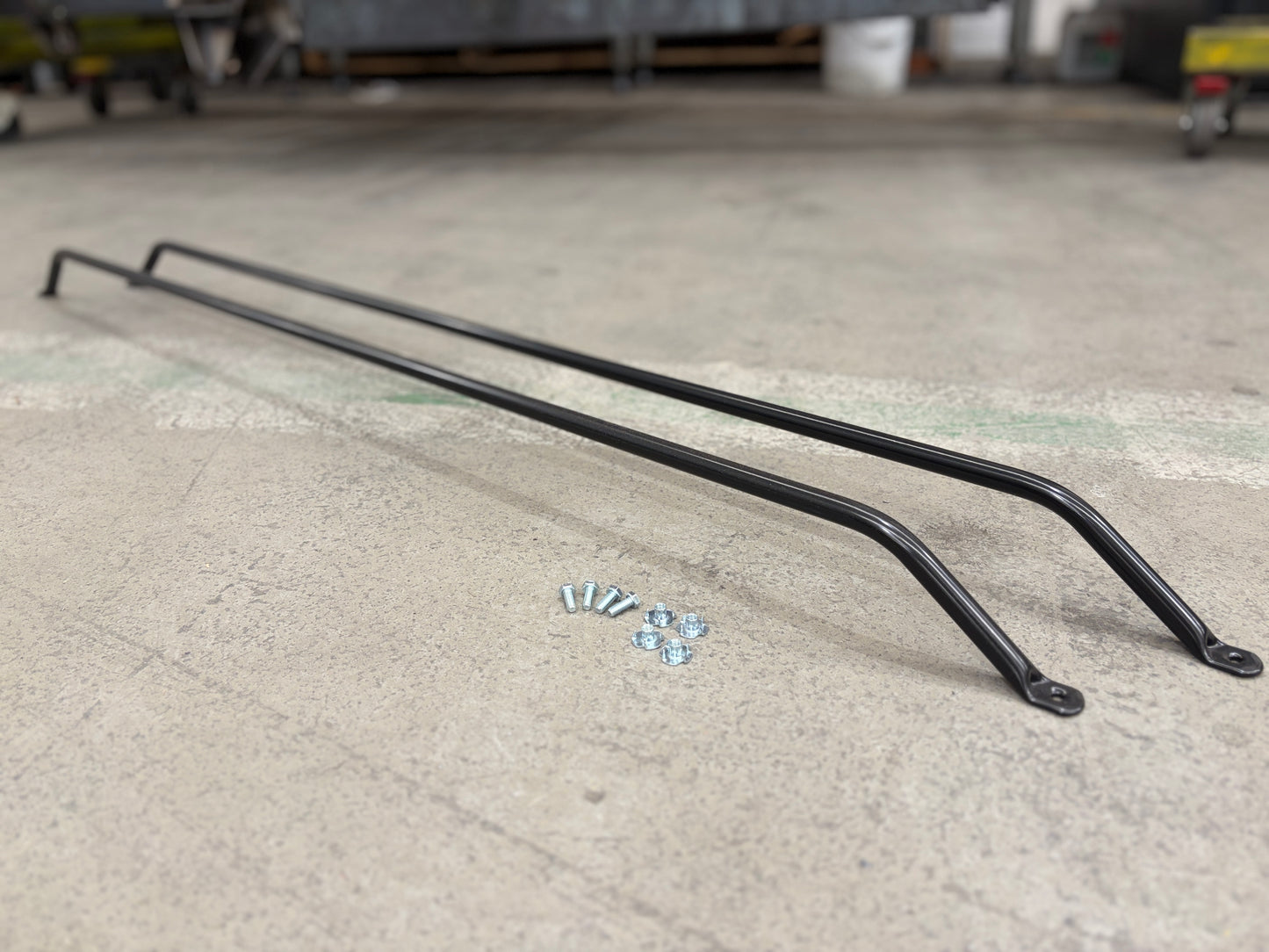 Bed Tie Down Rails ( Black)