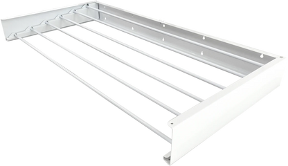 100cm Wall Mounted Clothes Airer White