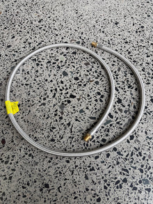 Gas hose 1450mm long 1/4M BSP x 1/4M BSP
