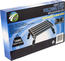 Adjustable step with anti slip