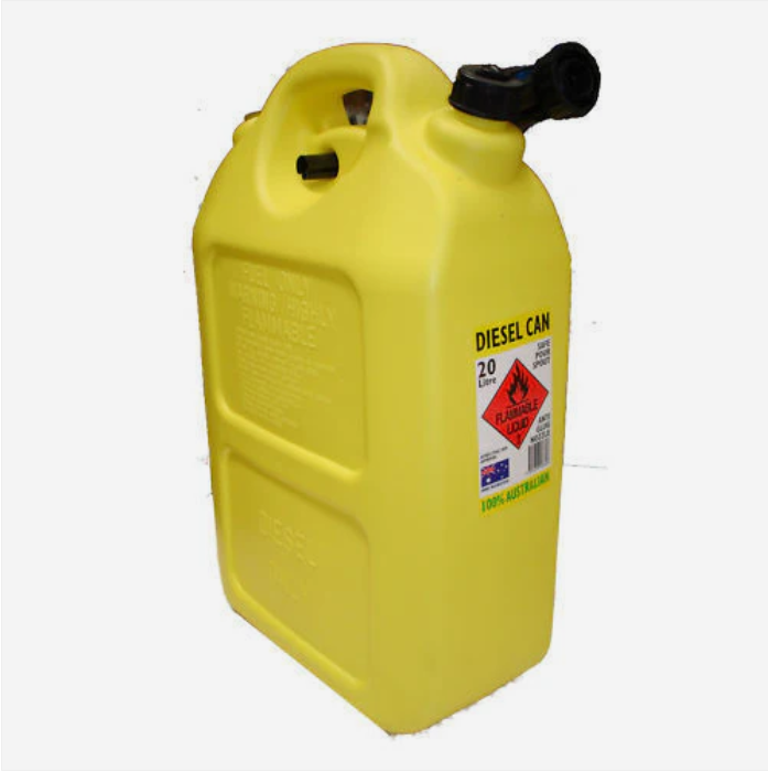 20 Litre Plastic Diesel Jerry Can with Pourer