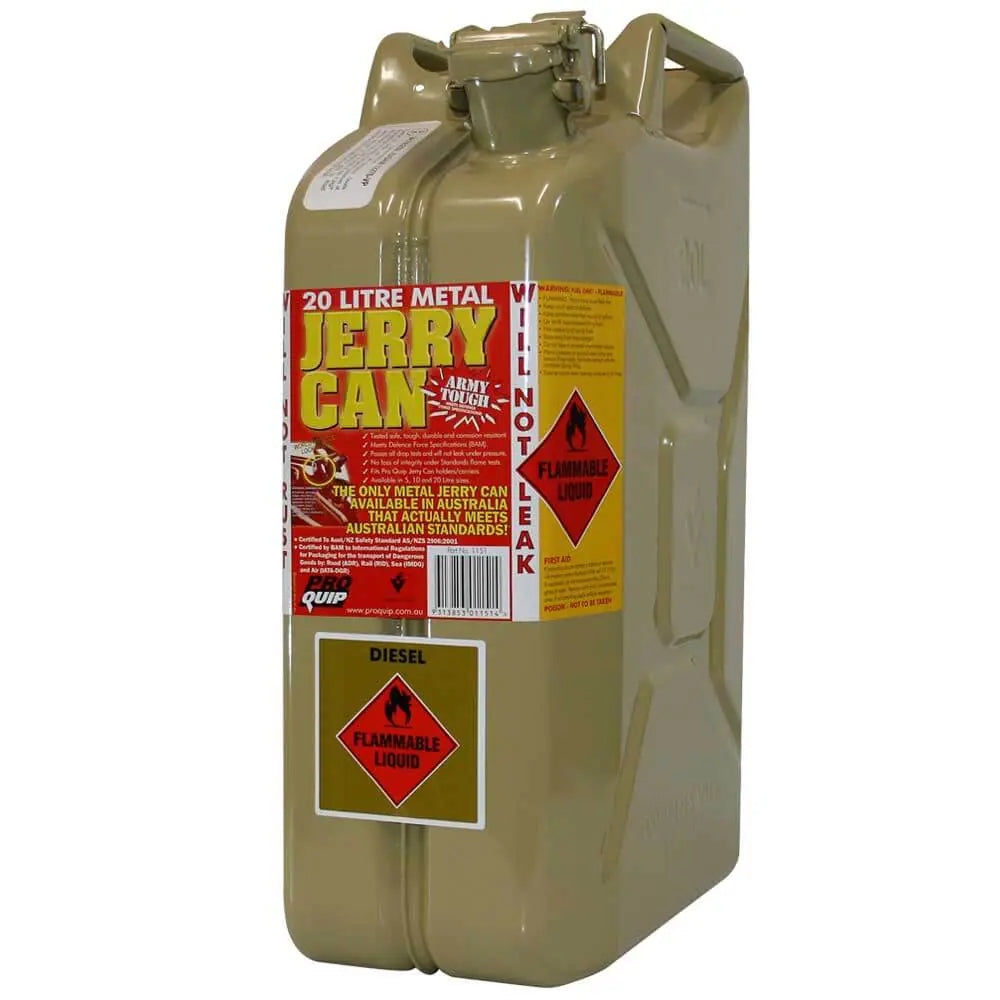 Proquip 20lt JerryCan Olive Yellow