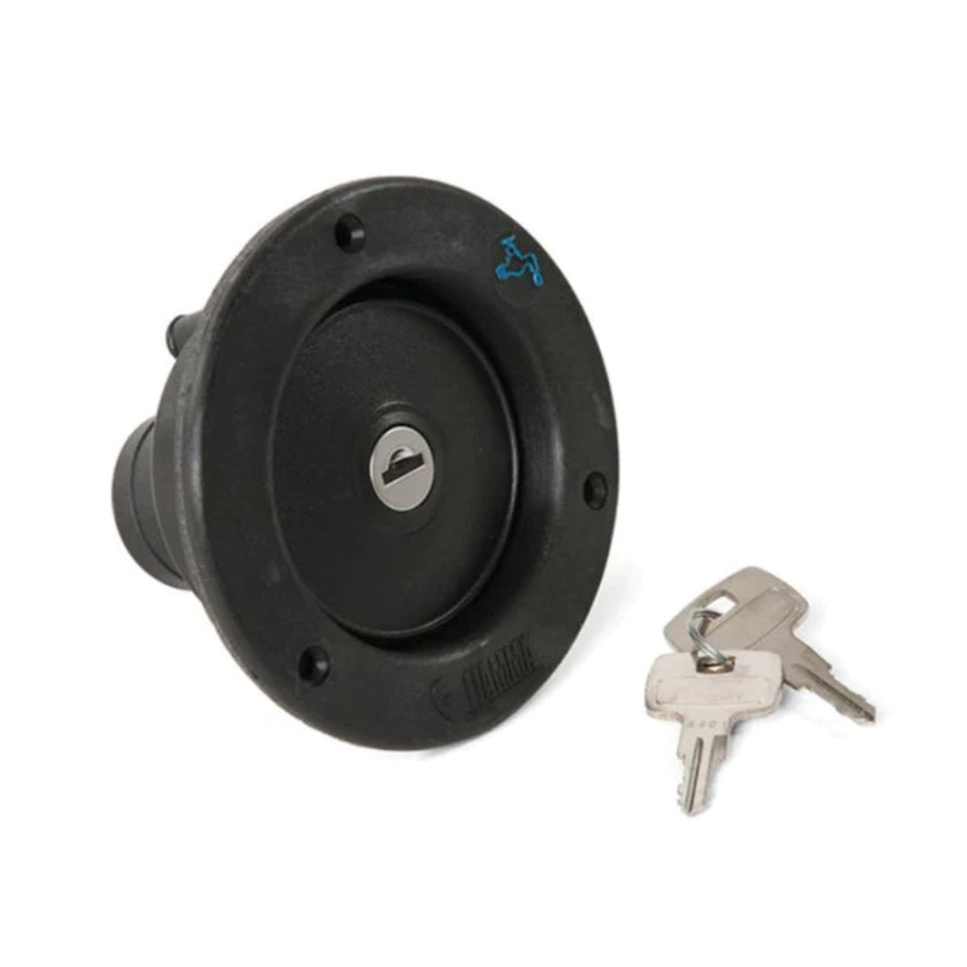 Track Trailer Lockable Water Filler