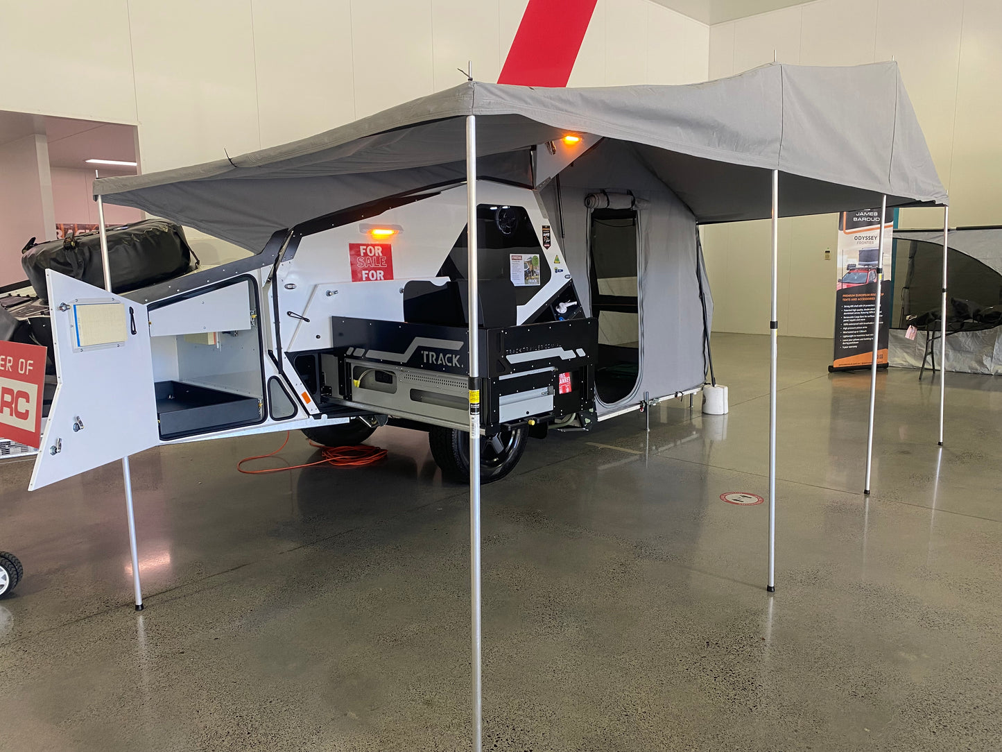 Tvan Annexe RoofMk4 Mk5Jet Grey Front