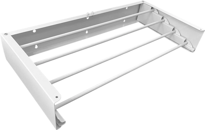 60cm Wall Mounted Clothes Airer White