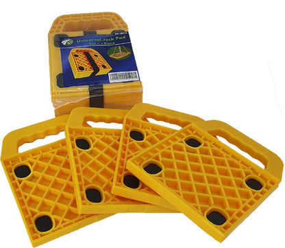 On the Road RV yellow jack pads-set of 4