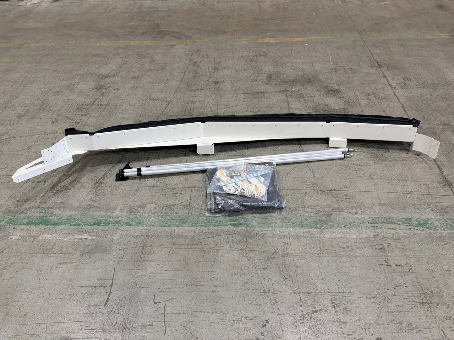 Quick Awning Mk1-Mk2 retrofit - Surfmist