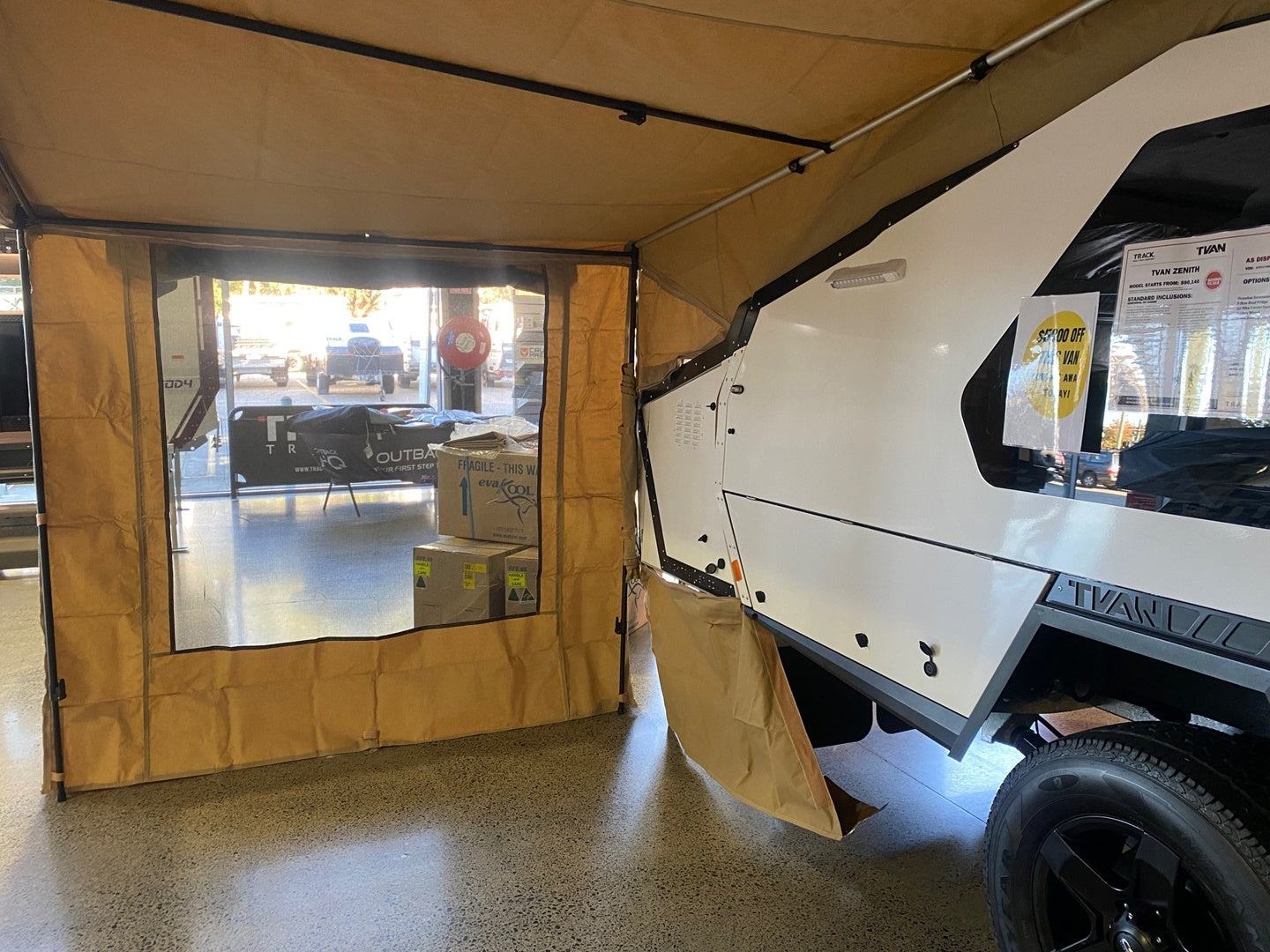 Mk3-Mk5 Annexe End Wall (w/ window)