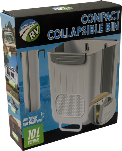 Compact collapsible bin